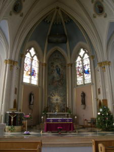 The chancel